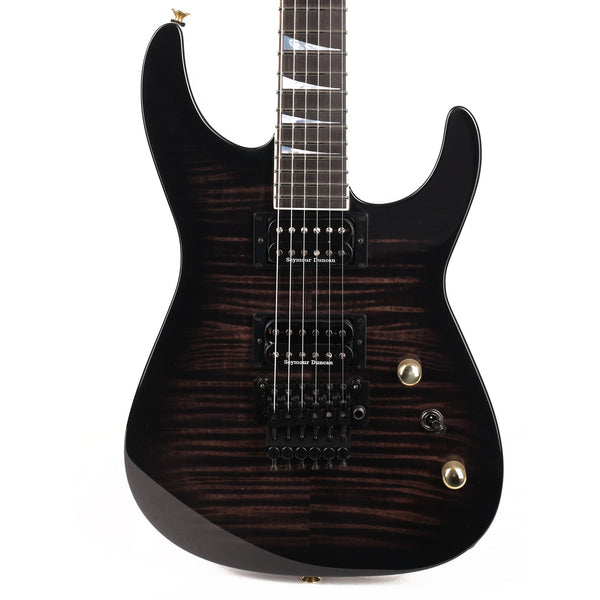 Jackson Custom Shop SL2H-V Soloist Music Zoo Exclusive Trans Black