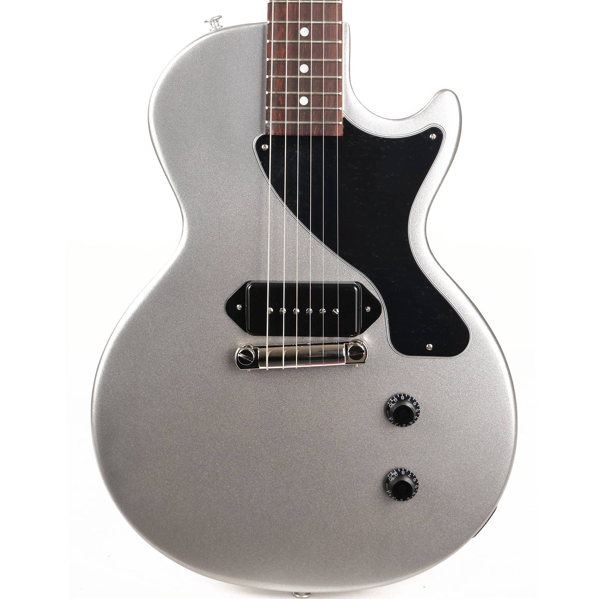 Gibson Billie Joe Armstrong Les Paul Junior Guitar Silver Mist — 1