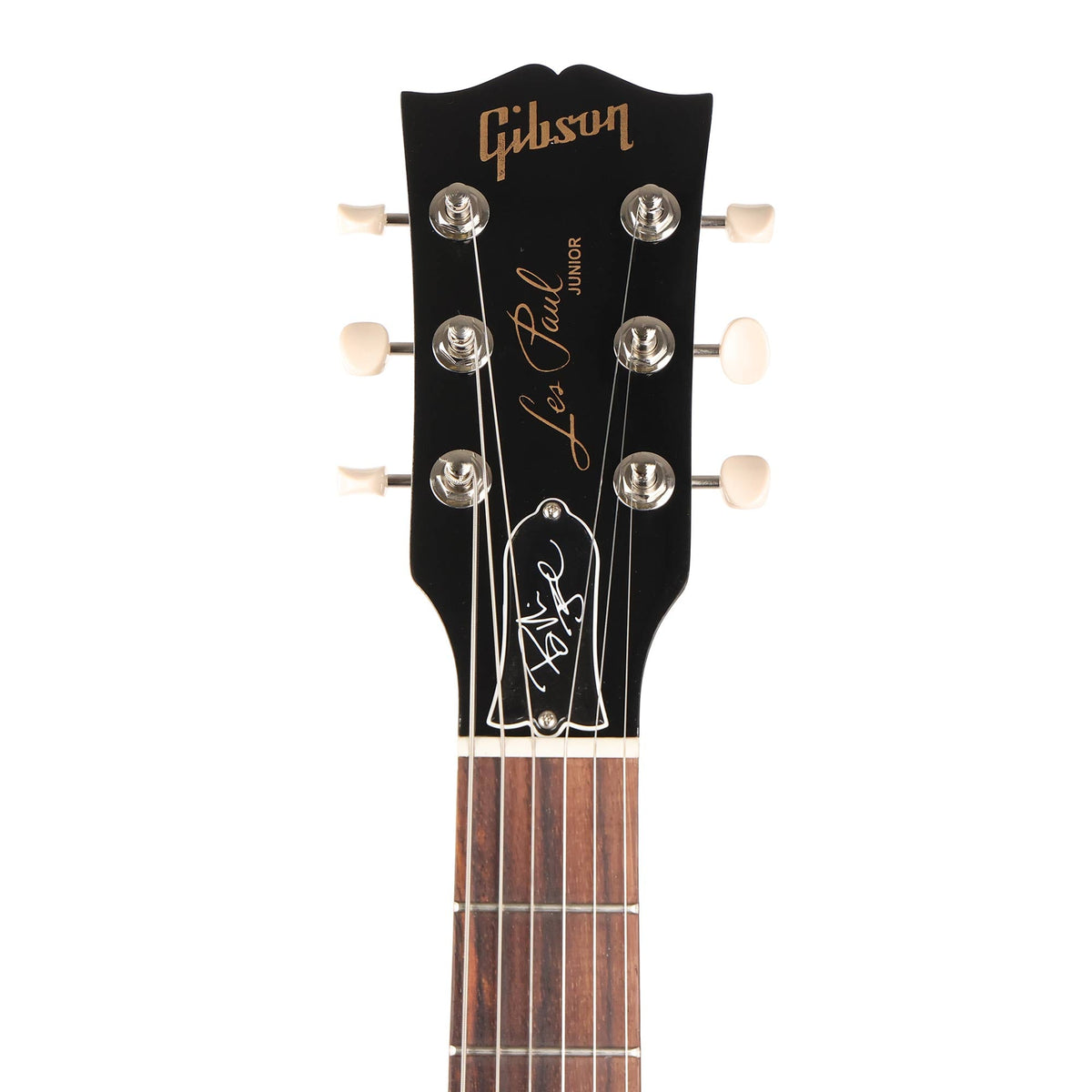Gibson Billie Joe Armstrong Les Paul Junior Guitar Silver Mist — 4