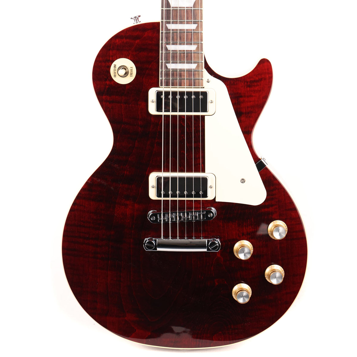 Gibson 70s Les Paul Deluxe Wine Red — 1