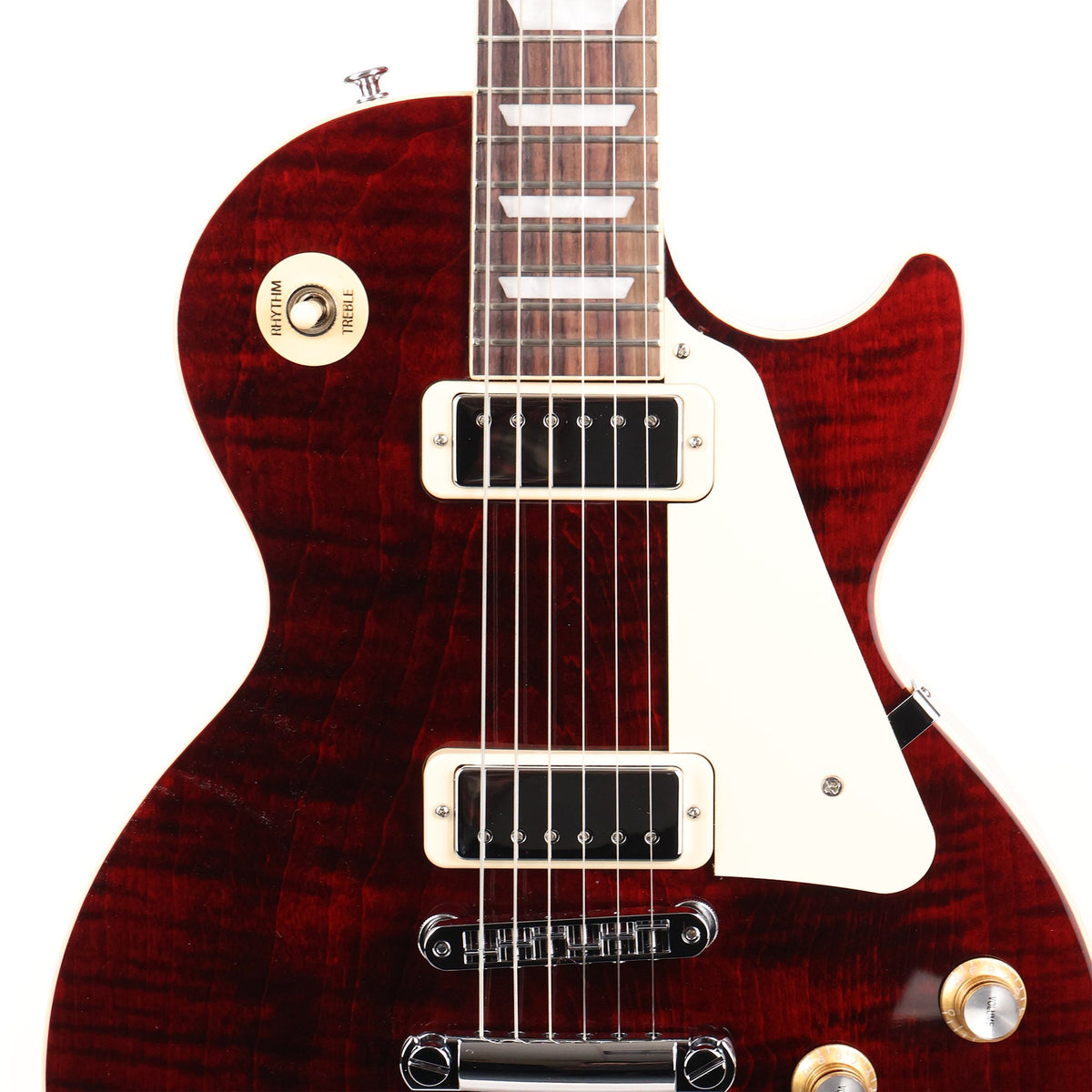 Gibson 70s Les Paul Deluxe Wine Red — 6