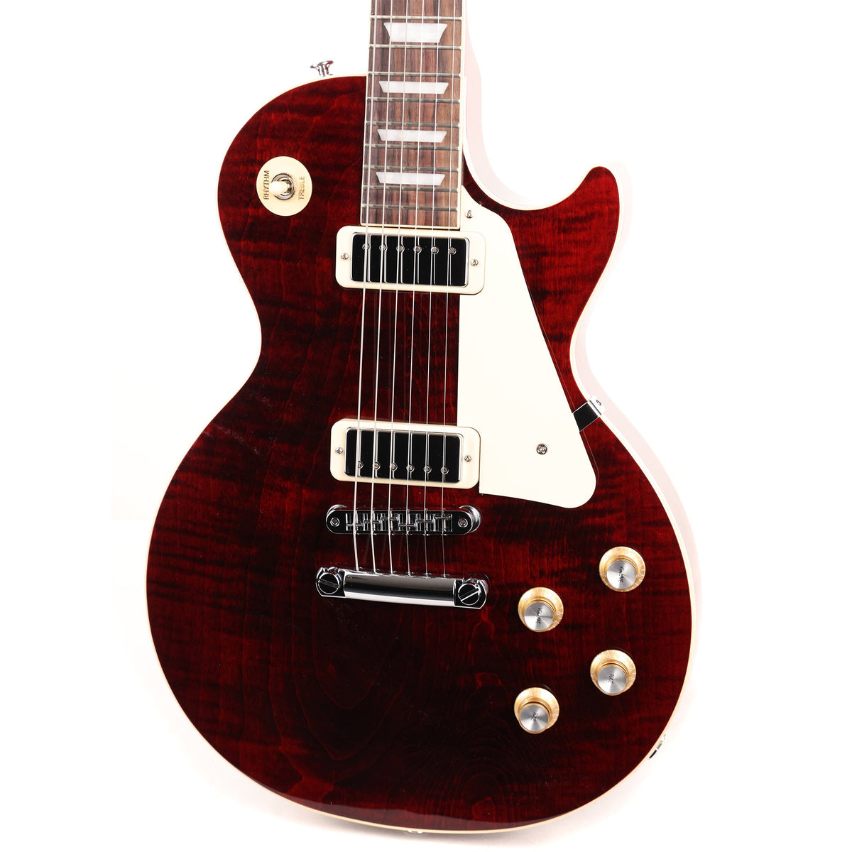 Gibson 70s Les Paul Deluxe Wine Red — 7