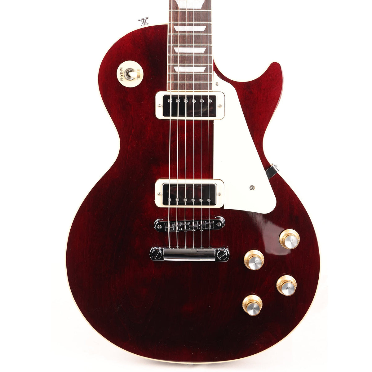 Gibson 70s Les Paul Deluxe Wine Red — 1