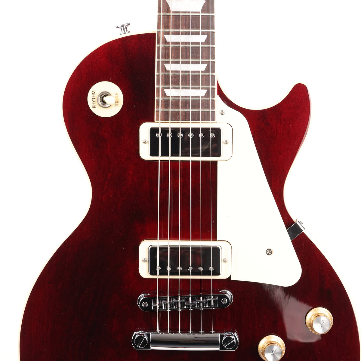 Gibson 70s Les Paul Deluxe Wine Red — 6