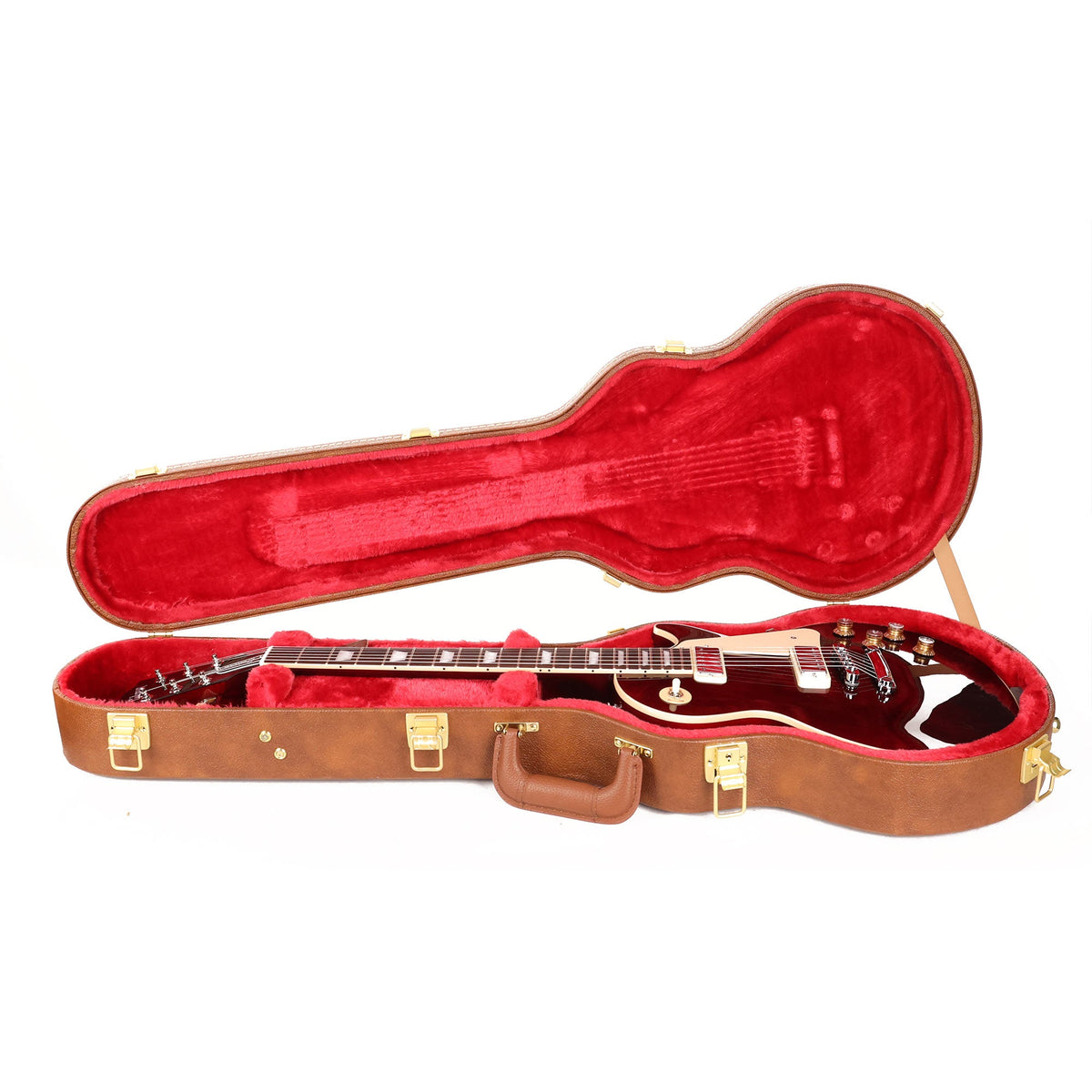 Gibson 70s Les Paul Deluxe Wine Red — 8