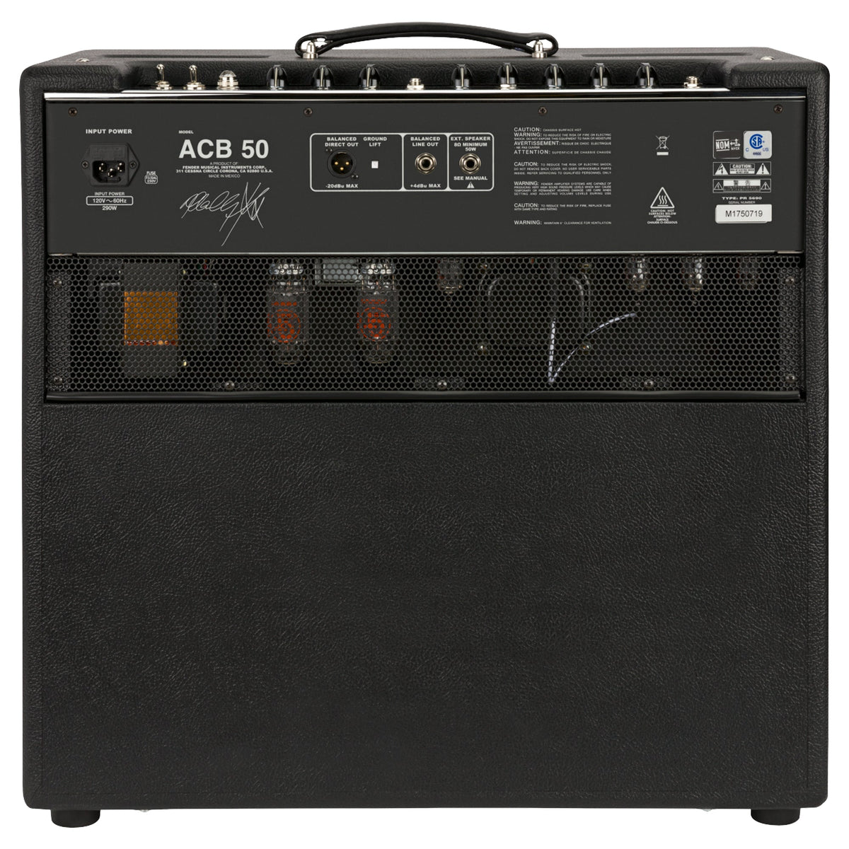 Fender Adam Clayton ACB 50 Bass Amplifier — 2