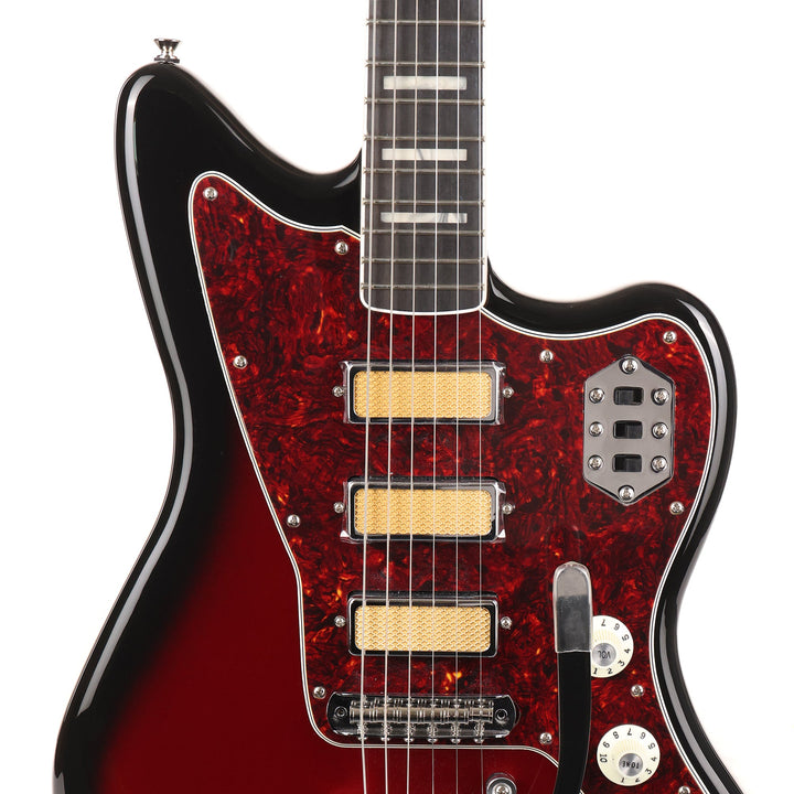 Fender Gold Foil Jazzmaster Candy Apple Burst