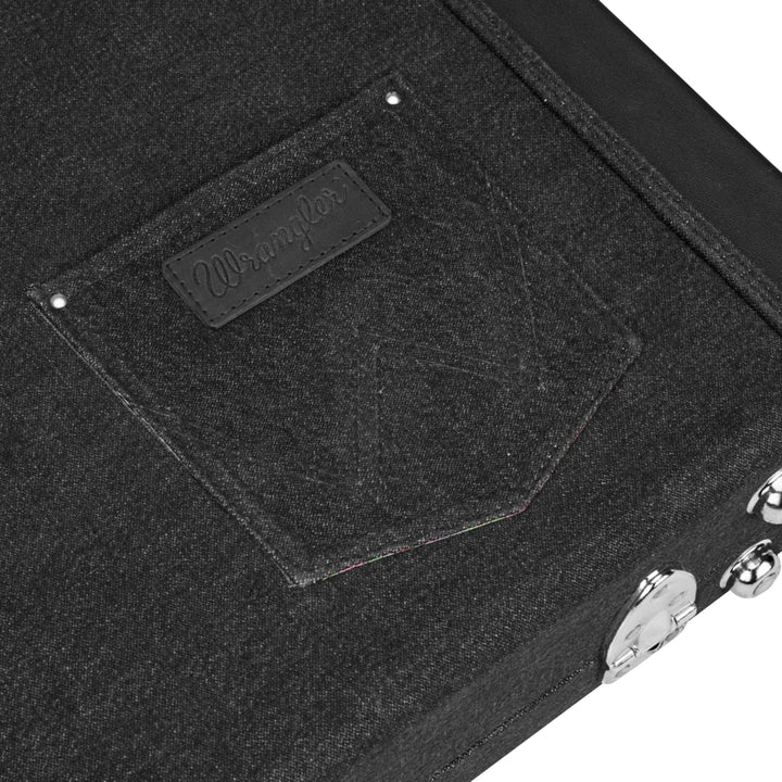 Fender x Wrangler Denim Hardshell Case For Stratocaster & Telecaster Black