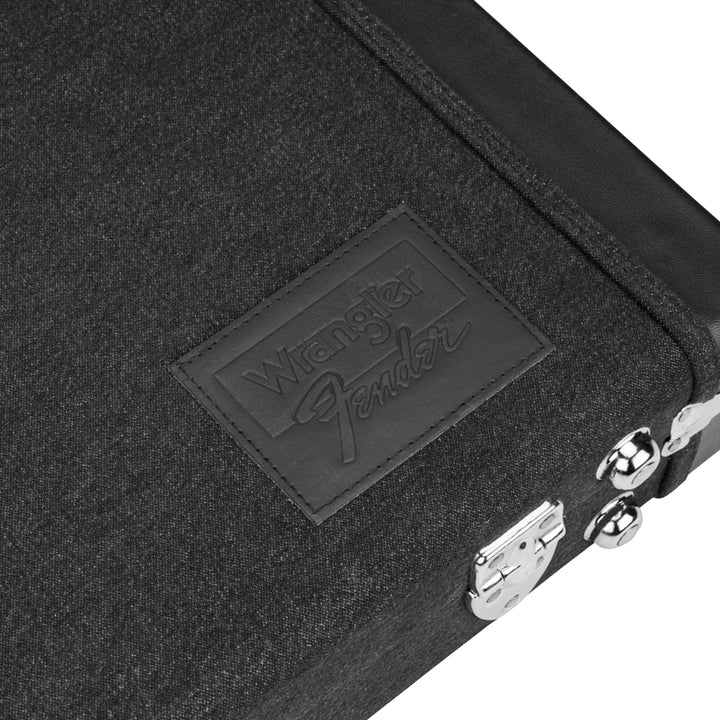 Fender x Wrangler Denim Hardshell Case For Stratocaster & Telecaster Black