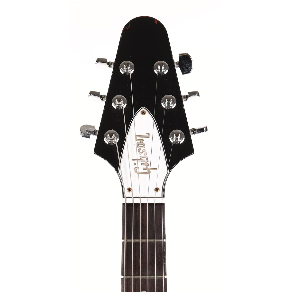 Gibson Custom Shop Kirk Hammett 1979 Flying V Murphy Lab Aged Ebony — 4