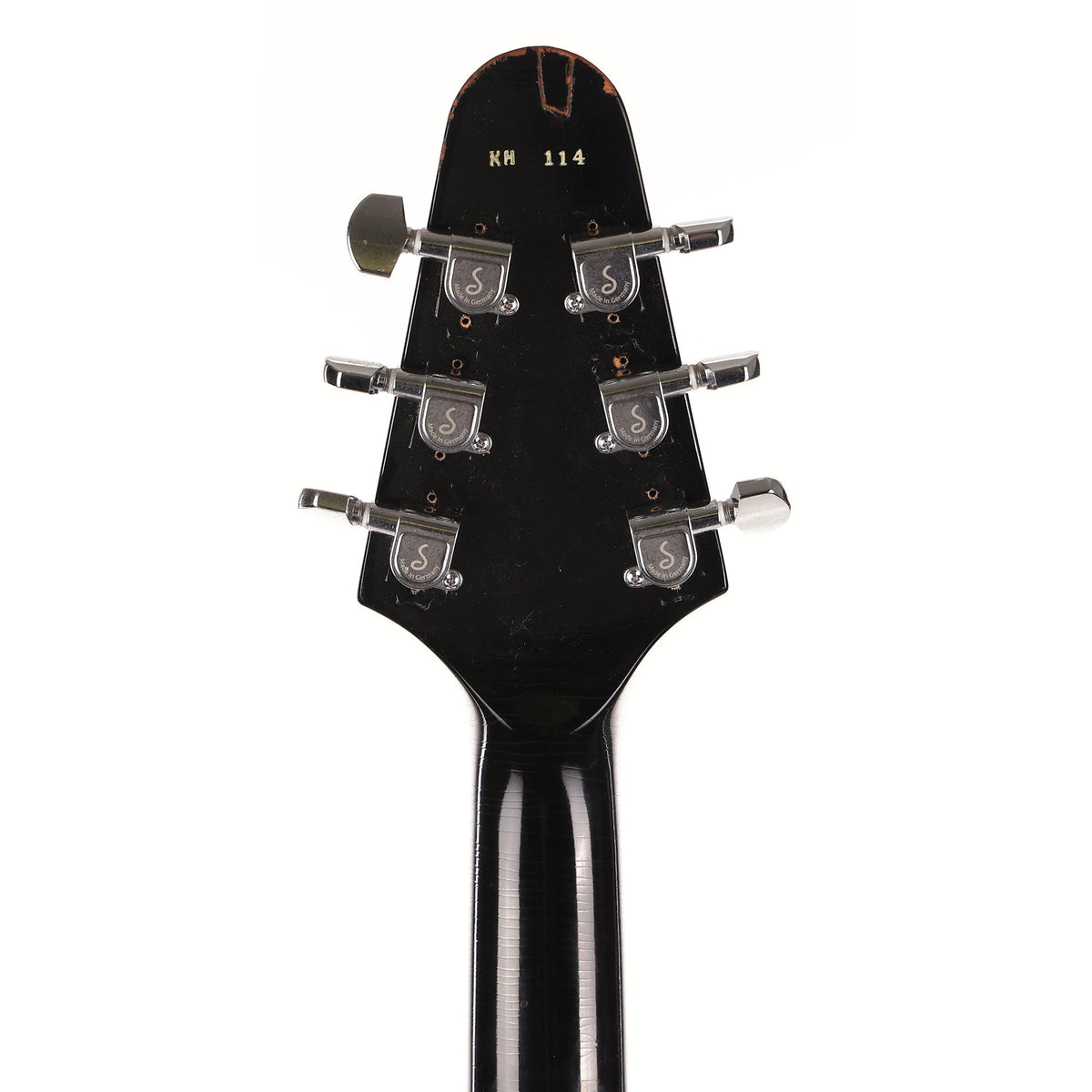 Gibson Custom Shop Kirk Hammett 1979 Flying V Murphy Lab Aged Ebony — 5