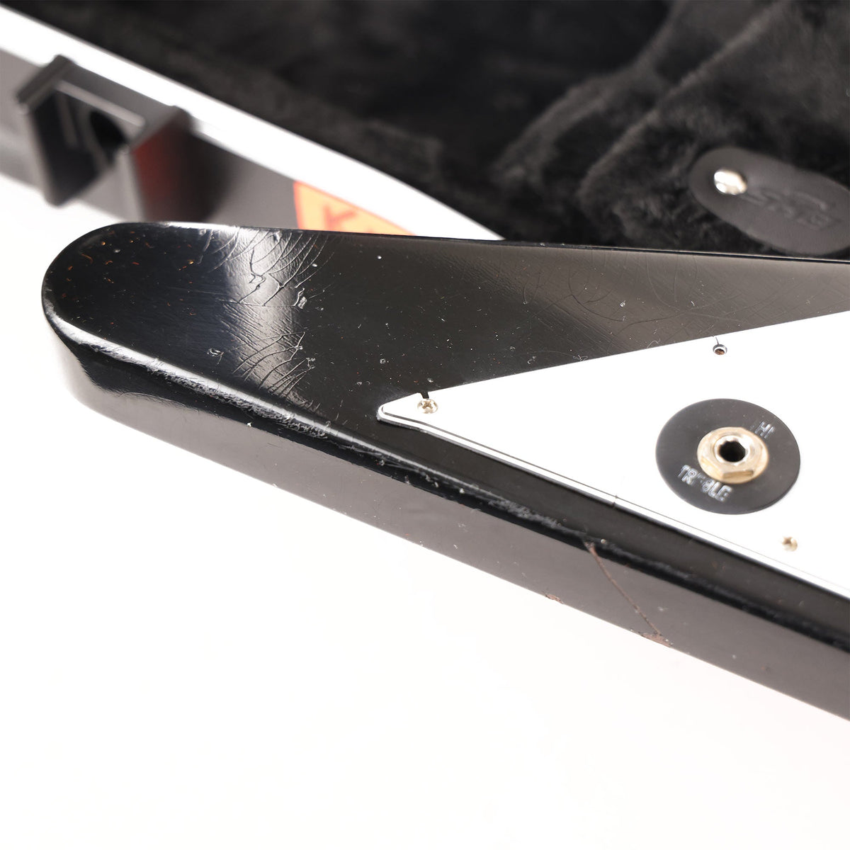 Gibson Custom Shop Kirk Hammett 1979 Flying V Murphy Lab Aged Ebony 2023 — 8