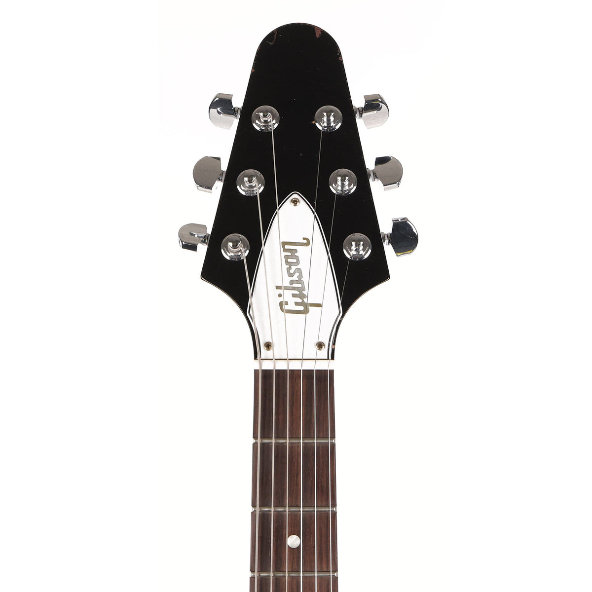 Gibson Custom Shop Kirk Hammett 1979 Flying V Murphy Lab Aged Ebony 2023 — 4