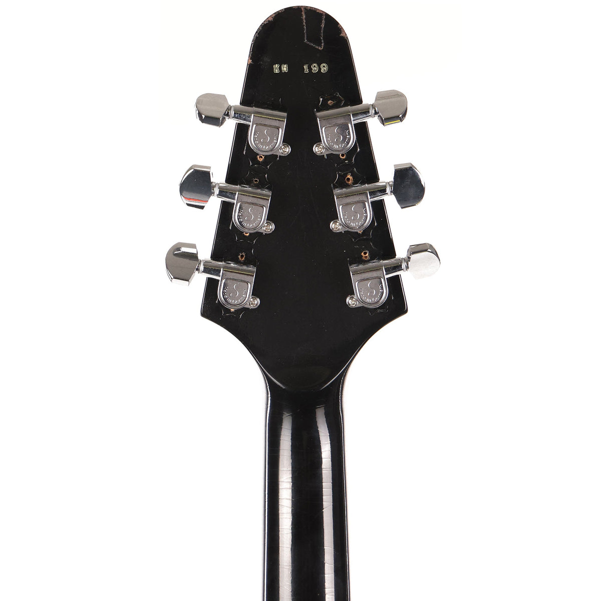 Gibson Custom Shop Kirk Hammett 1979 Flying V Murphy Lab Aged Ebony 2023 — 5