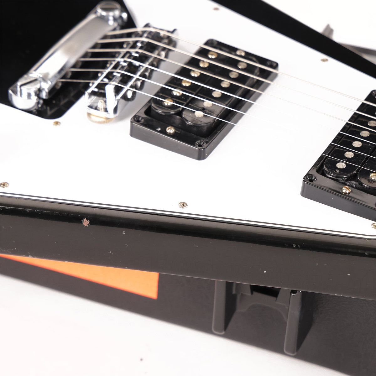 Gibson Custom Shop Kirk Hammett 1979 Flying V Murphy Lab Aged Ebony — 9