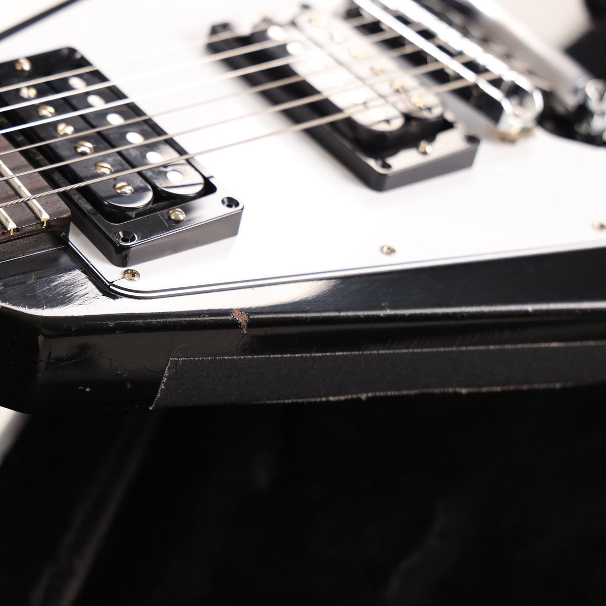 Gibson Custom Shop Kirk Hammett 1979 Flying V Murphy Lab Aged Ebony — 6