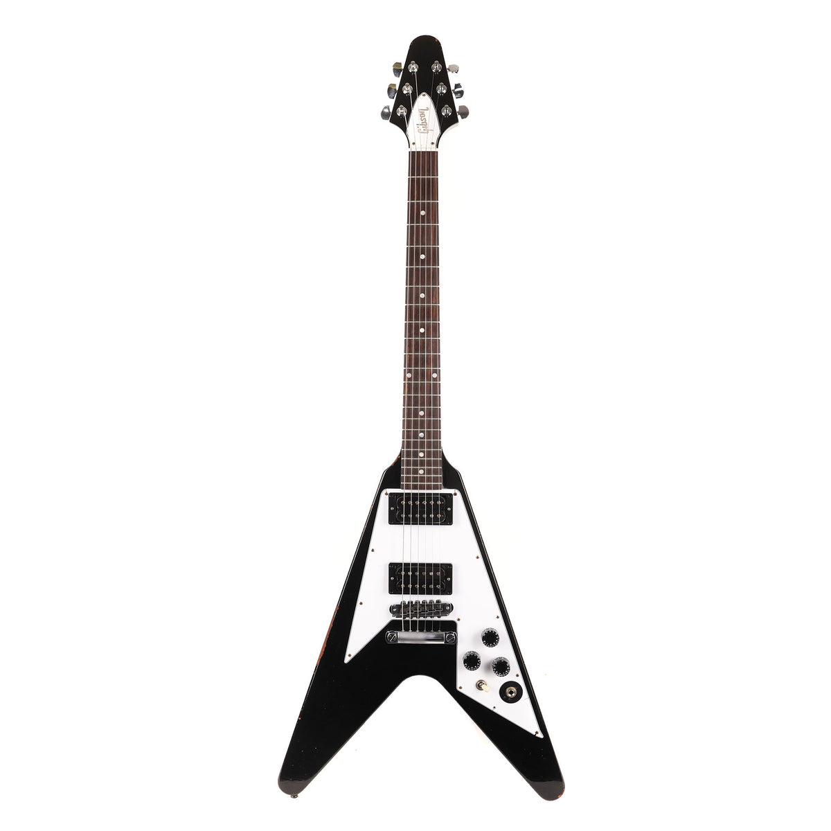 Gibson Custom Shop Kirk Hammett 1979 Flying V Murphy Lab Aged Ebony 2023 — 2