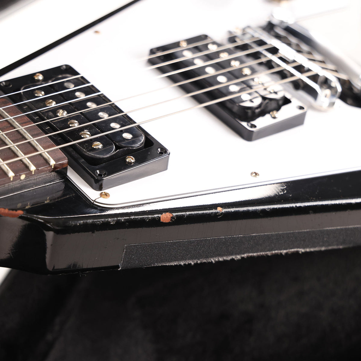 Gibson Custom Shop Kirk Hammett 1979 Flying V Murphy Lab Aged Ebony 2023 — 6