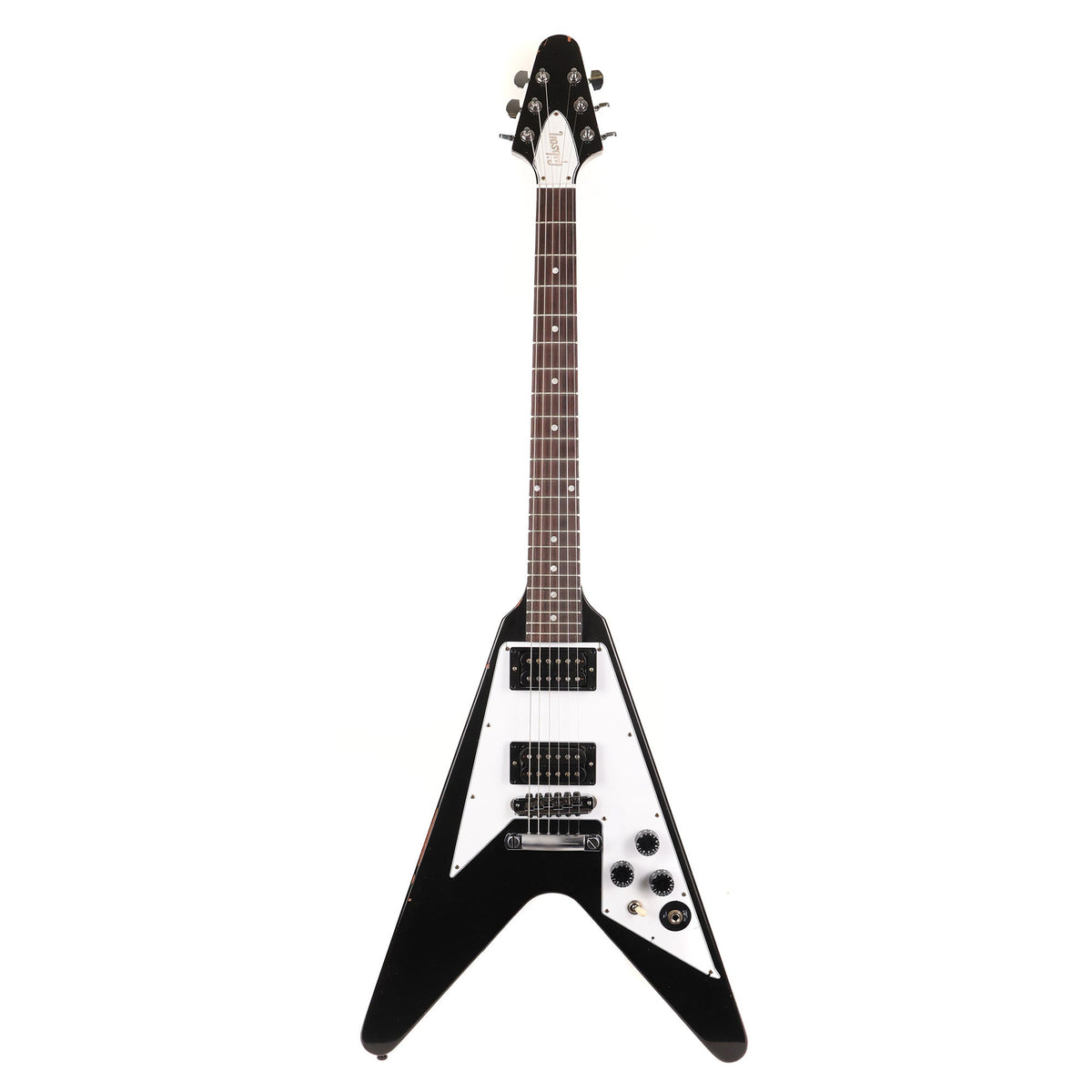 Gibson Custom Shop Kirk Hammett 1979 Flying V Murphy Lab Aged Ebony 2023 — 2