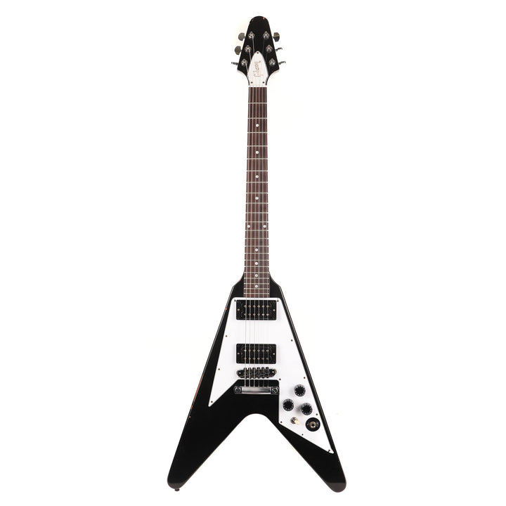 Gibson Custom Shop Kirk Hammett 1979 Flying V Murphy Lab Aged Ebony 2023