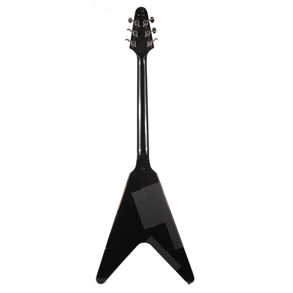 Gibson Custom Shop Kirk Hammett 1979 Flying V Murphy Lab Aged Ebony 2023 — 3