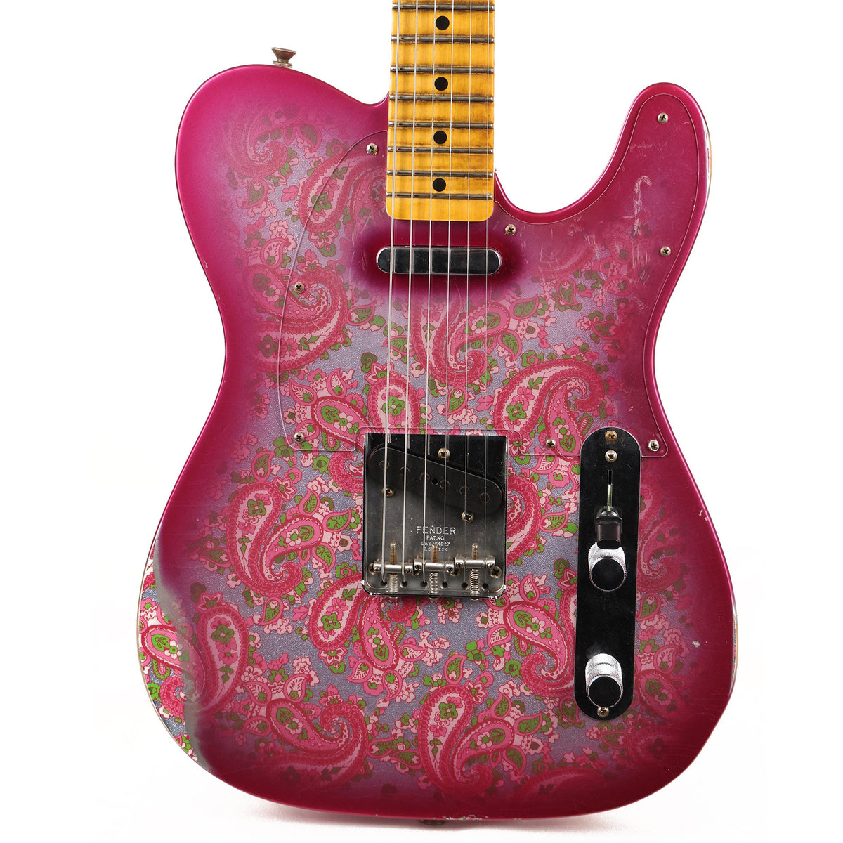 Fender Custom Shop Limited Edition '68 Pink Paisley Telecaster Relic — 1