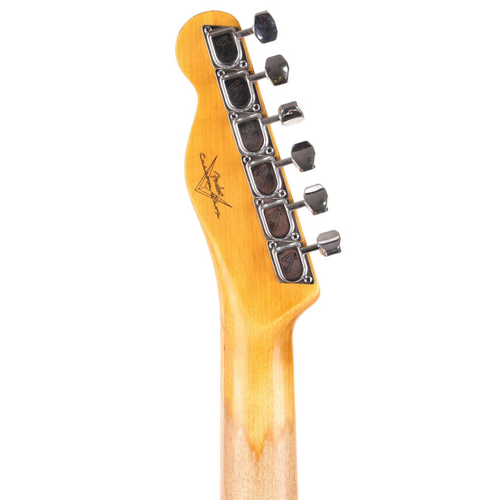 Fender Custom Shop Michigan Mahogany 1968 Telecaster Thinline Journeyman Relic Faded Aged Crimson Transparent