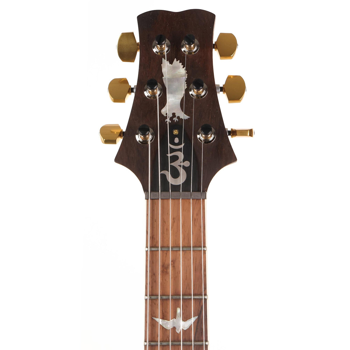 PRS Santana Retro Wood Library Brazilian Rosewood Fretboard Santana Yellow — 4