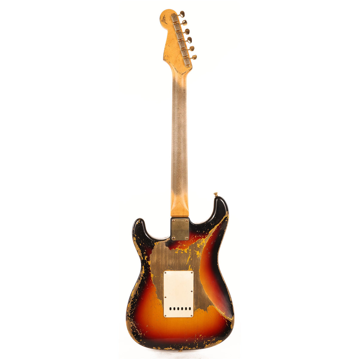 Fender Custom Shop 1960s Stratocaster Ultimate Relic Masterbuilt Andy Hicks 3-Tone Sunburst — 3