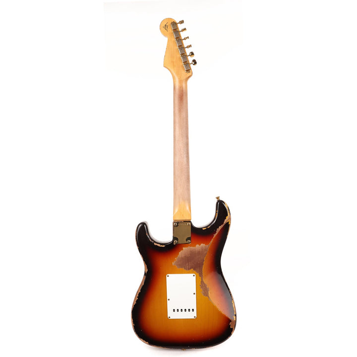 Fender Custom Shop 1960s Stratocaster Ultimate Relic Masterbuilt David Brown Chocolate 3-Tone Sunburst
