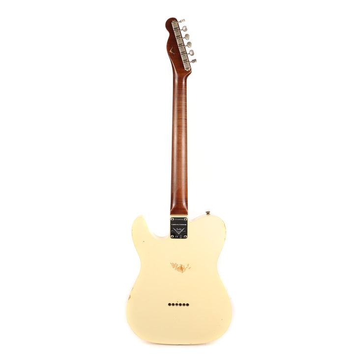 Fender Custom Shop HS Telecaster Custom Relic Faded Aged Vintage White ...