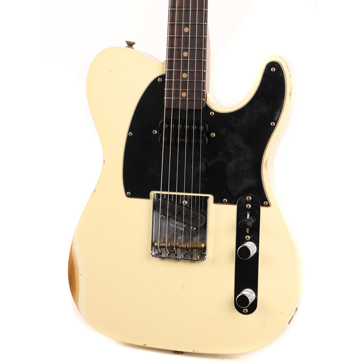 Fender Custom Shop HS Telecaster Custom Relic Faded Aged Vintage White