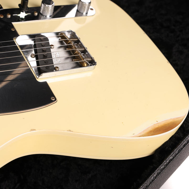 Fender Custom Shop HS Telecaster Custom Relic Faded Aged Vintage White