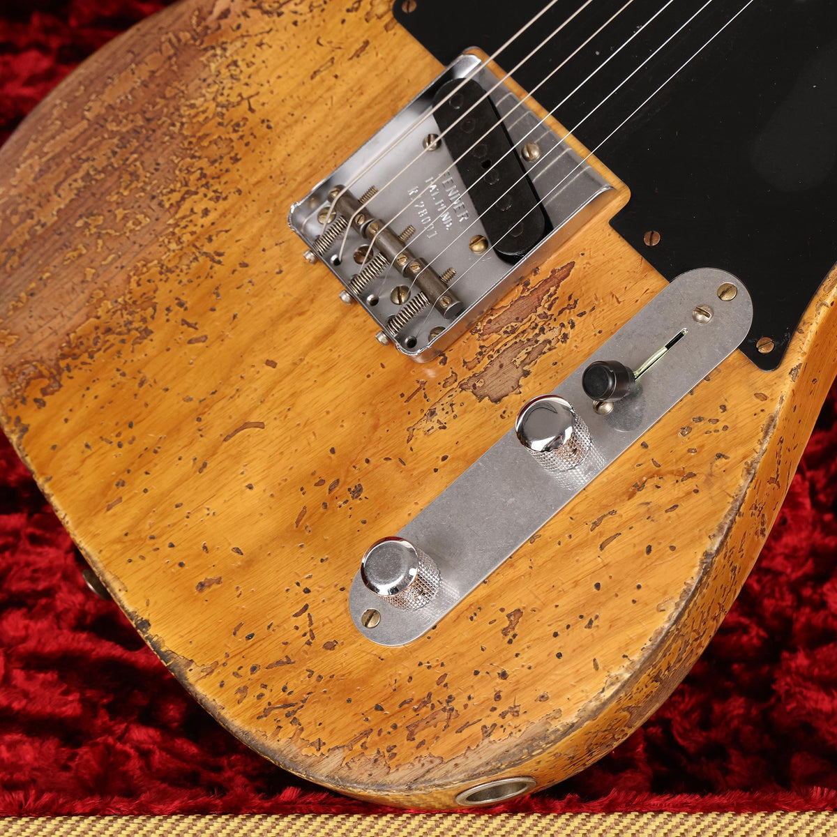 Fender Custom Shop 1950 Double Esquire Super Heavy Relic Faded Aged Natural — 10