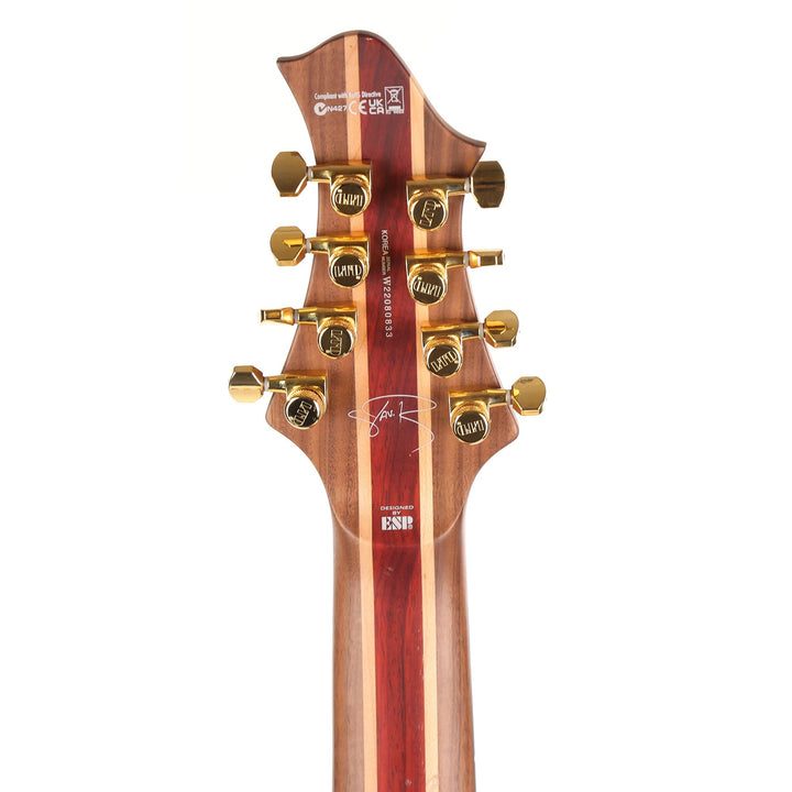 ESP LTD JR-608 Javier Reyes Signature 8-String Faded Blue Sunburst Used