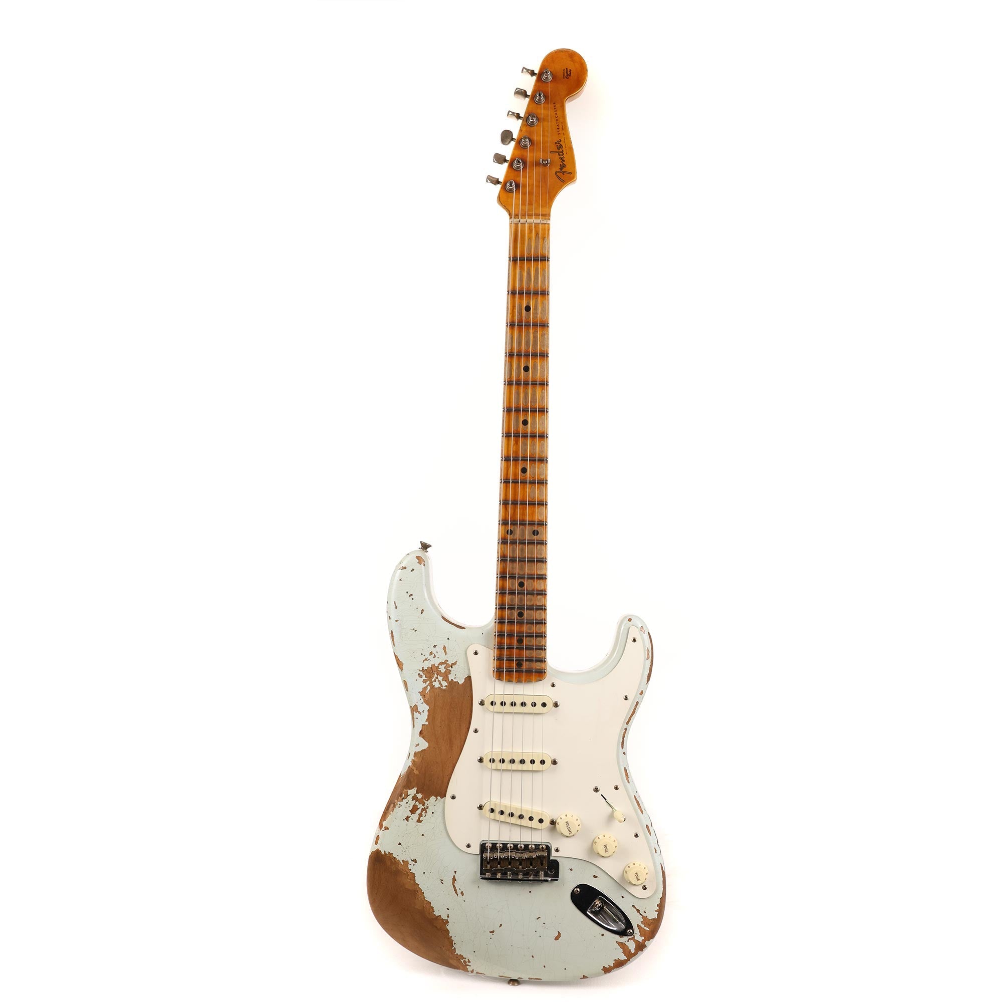 【特価中❕】Stratocaster heavy relic Fender Custom Shop Red Hot Stratocaster Super Heavy Relic Faded