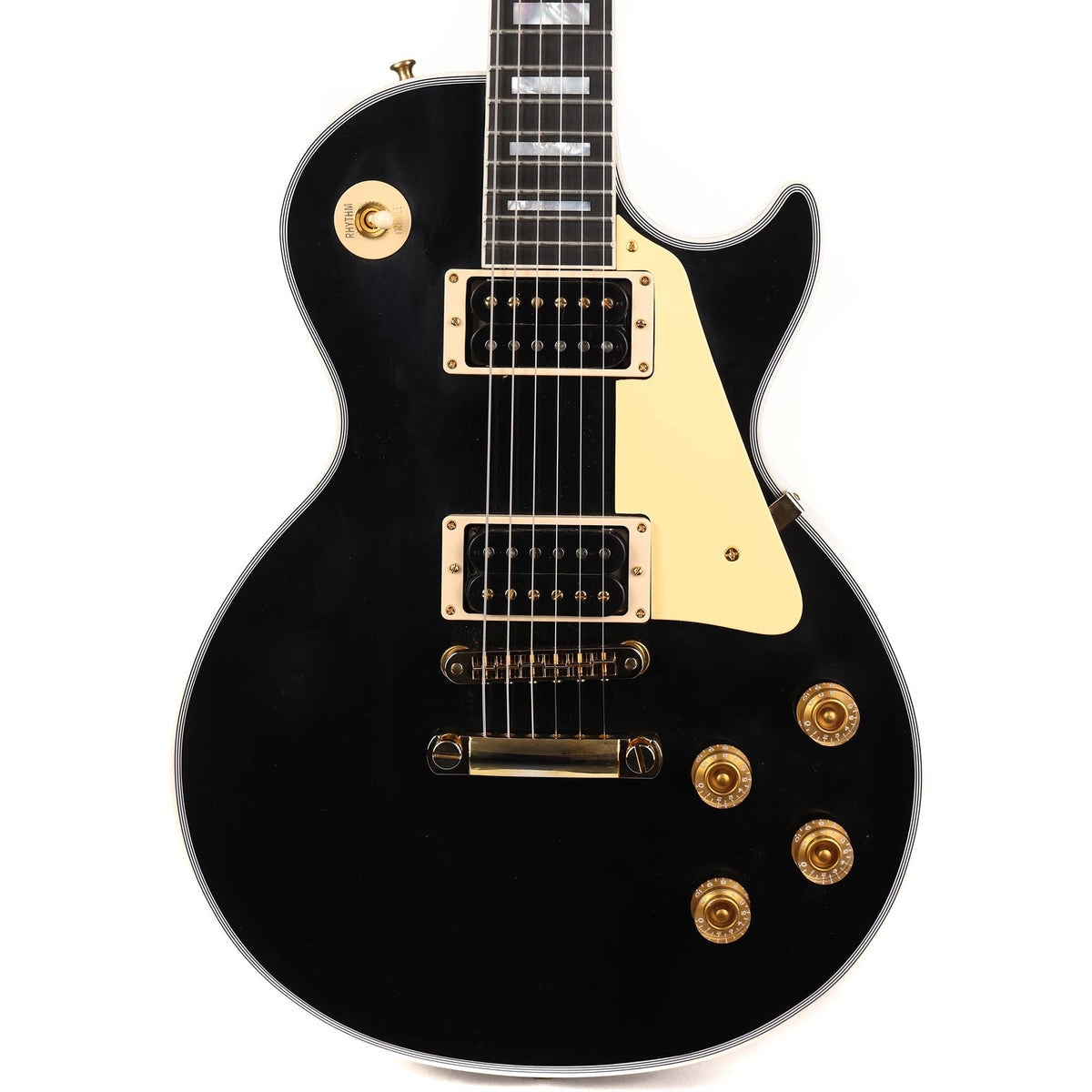 Gibson Custom Shop Les Paul Custom Made 2 Measure Cream Plastics and Gold Hardware 2022 — 1