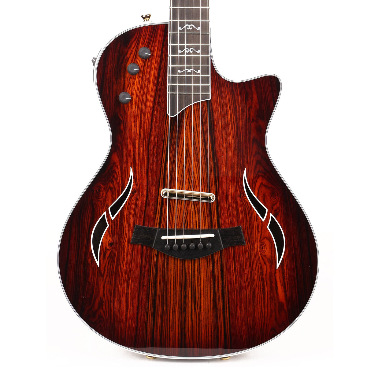 Taylor T5z Custom Cocobolo Top Shaded Edgeburst with Gold Hardware — 1