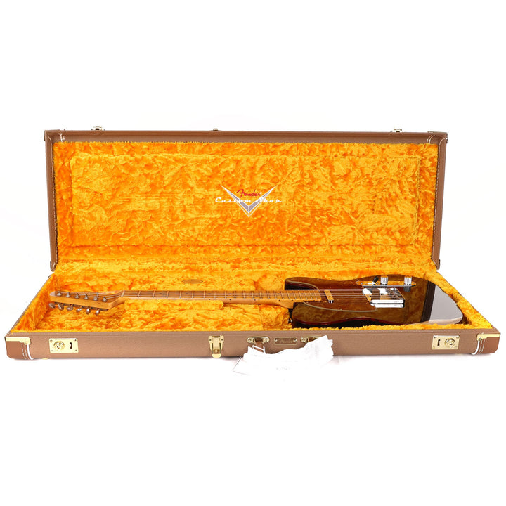 Fender Custom Shop 1960 Custom Telecaster Relic Shell Black with Tortoise Binding 2023