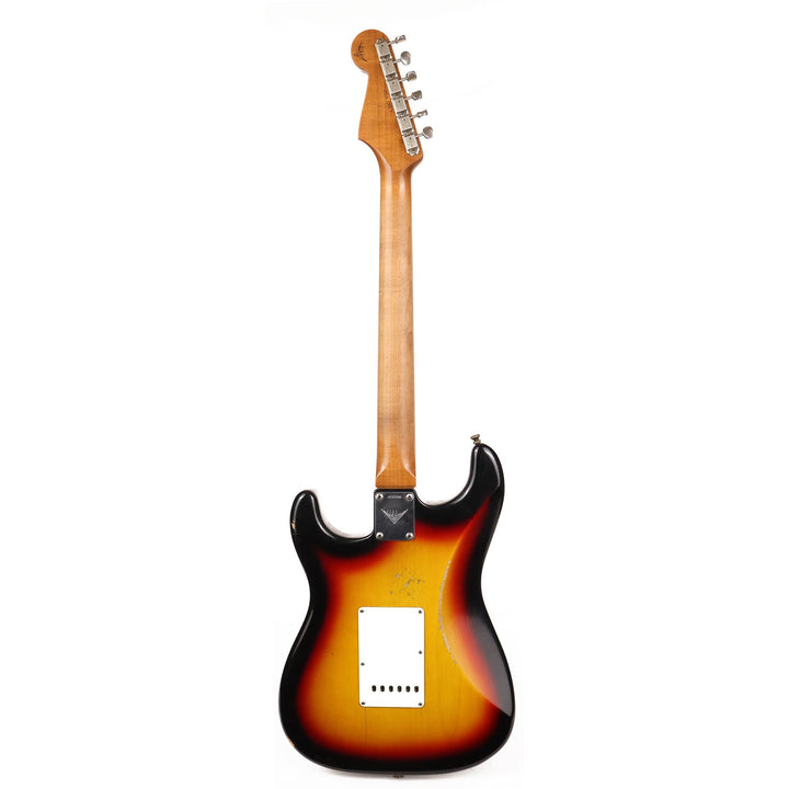 Fender Custom Shop Fat 1964 Stratocaster Brazilian Rosewood Journeyman Relic Target 3-Tone Sunburst Masterbuilt Andy Hicks