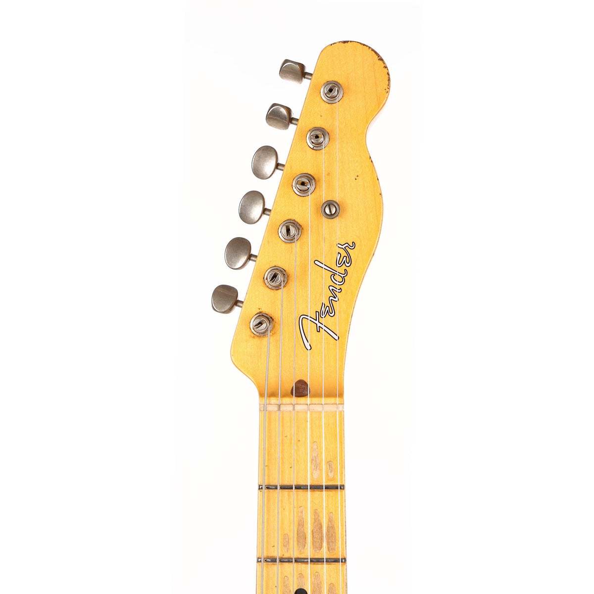 Fender Custom Shop 1951 Loaded CuNiFe Telecaster Heavy Relic Aged Nocaster Blonde Masterbuilt Austin Macnutt — 3