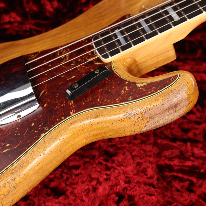 Fender Custom Shop Precision Bass Special Relic Aged Natural Masterbuilt David Brown