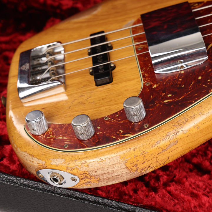 Fender Custom Shop Precision Bass Special Relic Aged Natural Masterbuilt David Brown