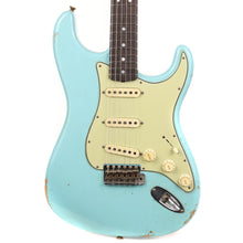 Fender Custom Shop Fat 1964 Stratocaster Brazilian Rosewood Journeyman Relic Aged Daphne Blue Masterbuilt Andy Hicks