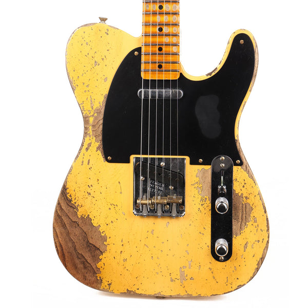 Fender Custom Shop 1952 Telecaster Super Heavy Relic Aged Nocaster Blonde