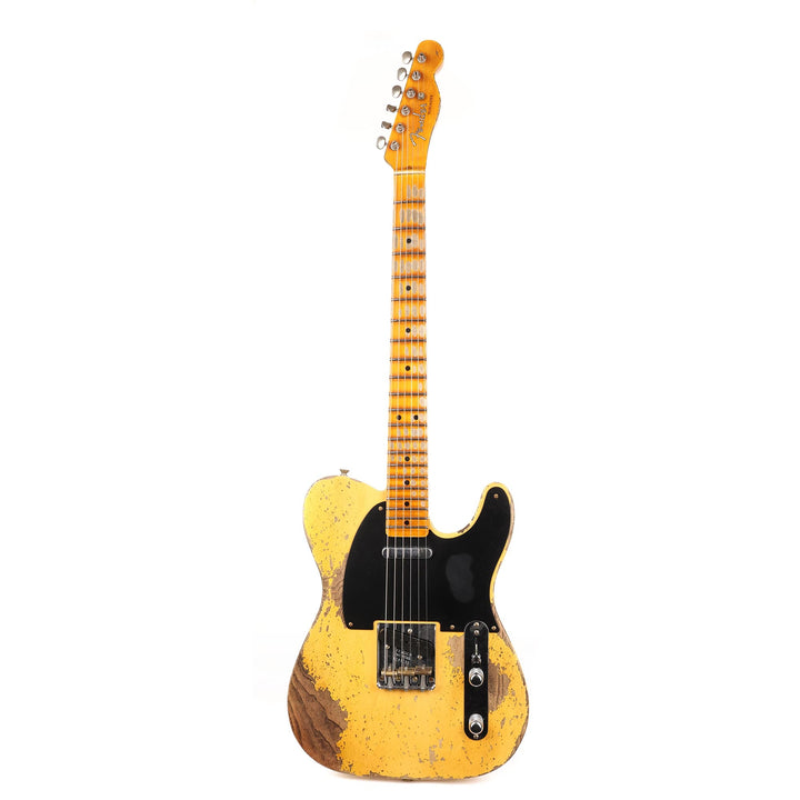 Fender Custom Shop 1952 Telecaster Super Heavy Relic Aged Nocaster Blonde 2023