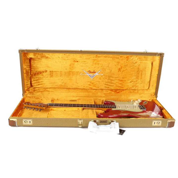 Fender Custom Shop 1959 Stratocaster Super Heavy Relic Faded Aged Dakota Red