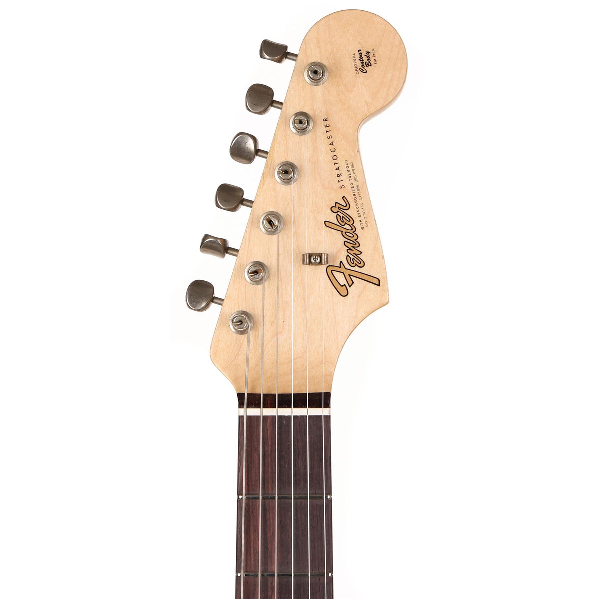Fender Custom Shop 1963 Stratocaster Reissue Korina Body Natural Oil — 4
