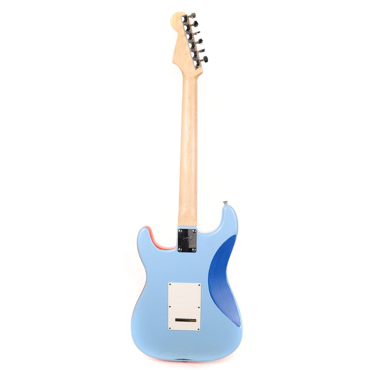 Squier Stratocaster with Homemade Rocky Artwork