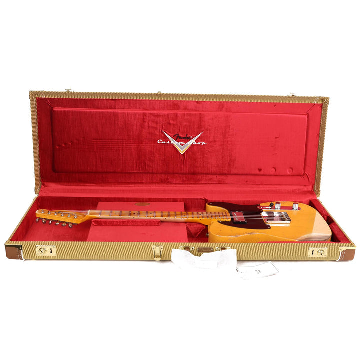 Fender Custom Shop Limited Edition 1951 Telecaster Heavy Relic Aged Butterscotch Blonde